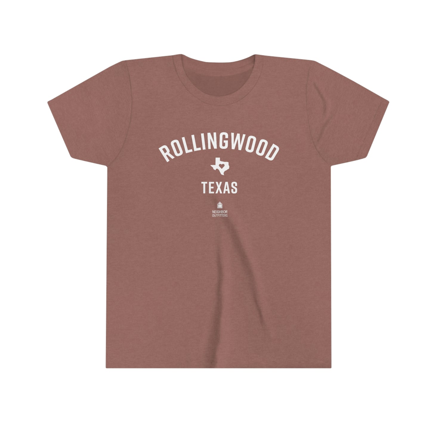 Kids Rollingwood T-shirt: "Full Hearts"