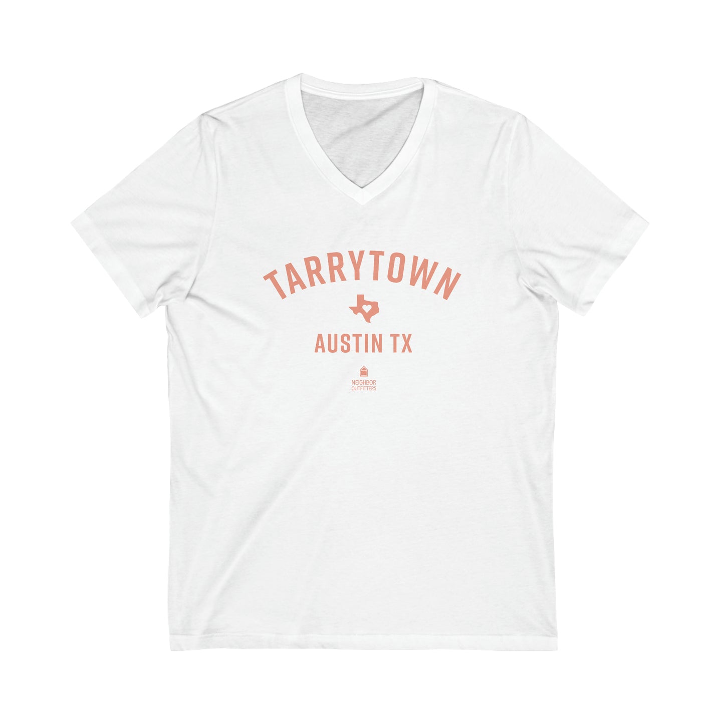 Tarrytown T-Shirt - "Full Hearts" V-Neck