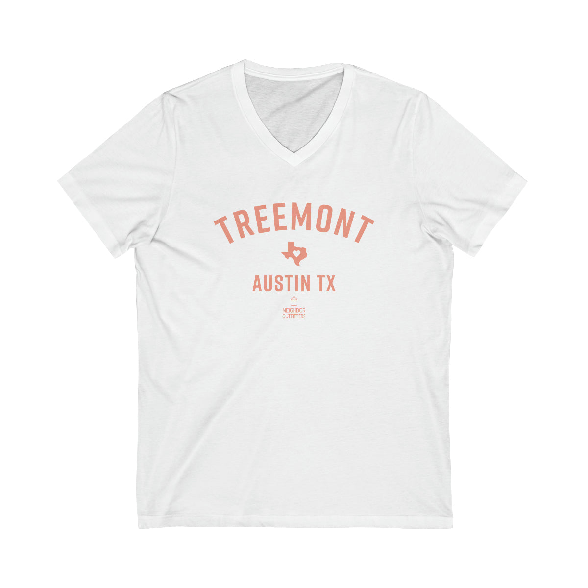 Treemont T-Shirt - "Full Hearts" V-Neck